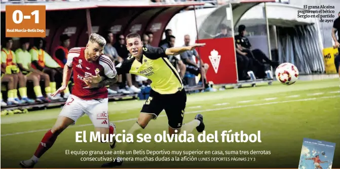 EL MURCIA SE OLVIDA DEL FÚTBOL