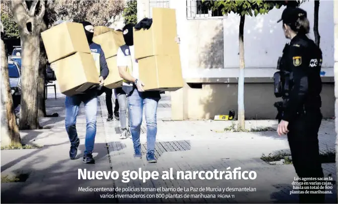 NUEVO GOLPE AL NARCOTRÁFICO