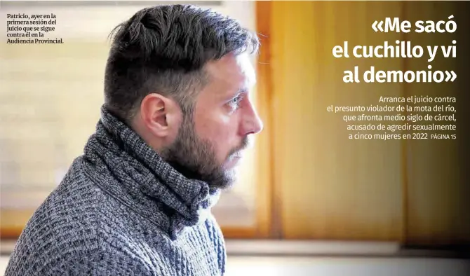 «ME SACÓ EL CUCHILLO Y VI AL DEMONIO»