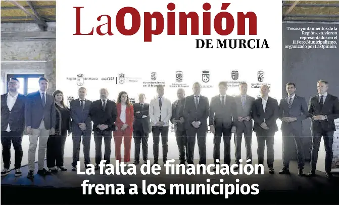 LA FALTA DE FINANCIACIÓN FRENA A LOS MUNICIPIOS