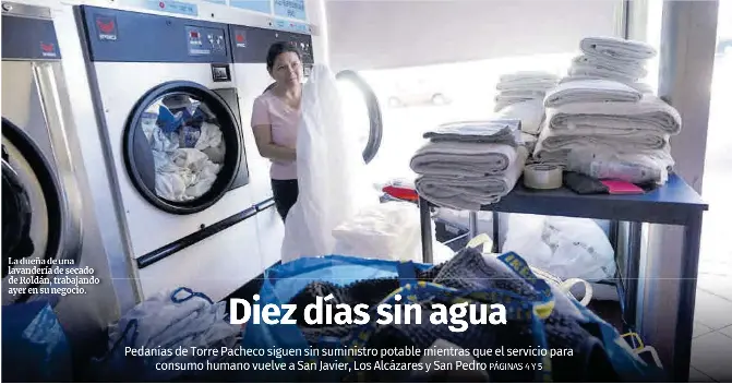 DIEZ DÍAS SIN AGUA