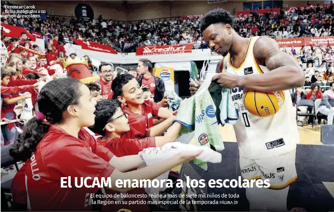 EL UCAM ENAMORA A LOS ESCOLARES