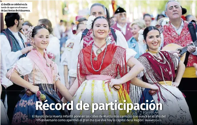 RÉCORD DE PARTICIPACIÓN