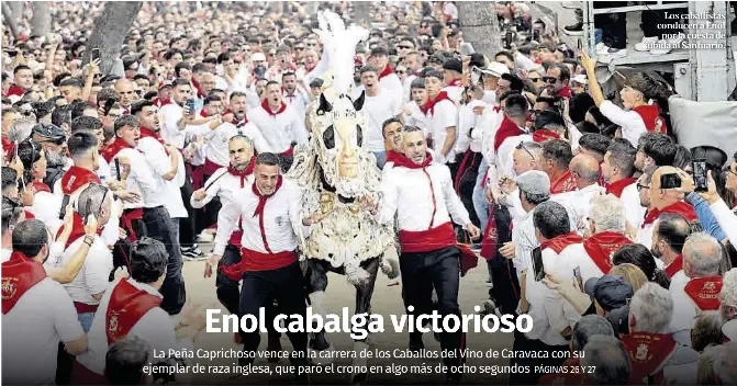 ENOL CABALGA VICTORIOSO