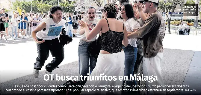 OT BUSCA TRIUNFITOS EN MÁLAGA
