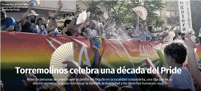 TORREMOLINOS CELEBRA UNA DÉCADA DEL PRIDE