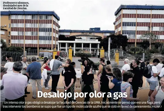 DESALOJO POR OLOR A GAS