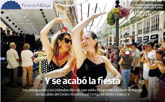 Y SE ACABÓ LA FIESTA