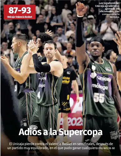 ADIÓS A LA SUPERCOPA