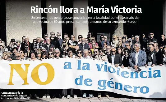 RINCÓN LLORA A MARÍA VICTORIA