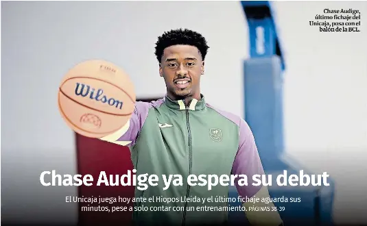 CHASE AUDIGE YA ESPERA SU DEBUT