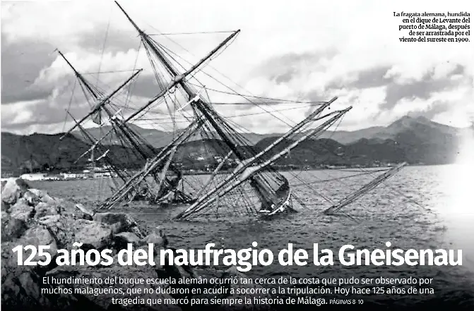 125 AÑOS DEL NAUFRAGIO DE LA GNEISENAU