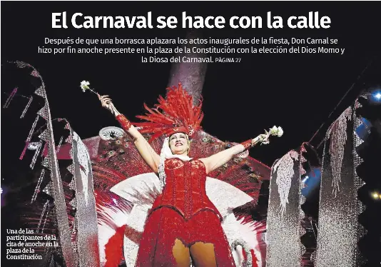 EL CARNAVAL SE HACE CON LA CALLE