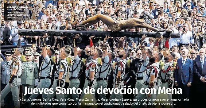 JUEVES SANTO DE DEVOCIÓN CON MENA