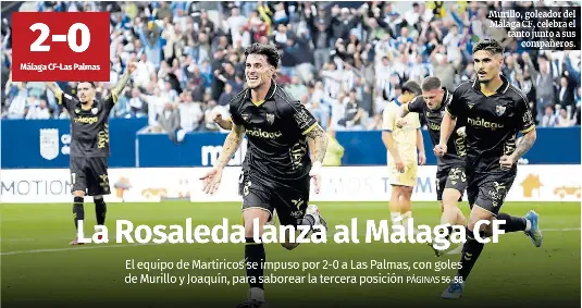 LA ROSALEDA LANZA AL MÁLAGA CF