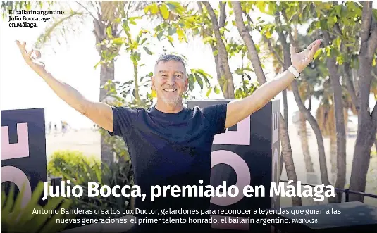 JULIO BOCCA, PREMIADO EN MÁLAGA