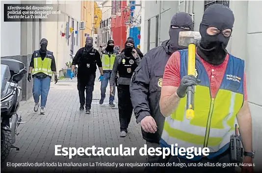 ESPECTACULAR DESPLIEGUE