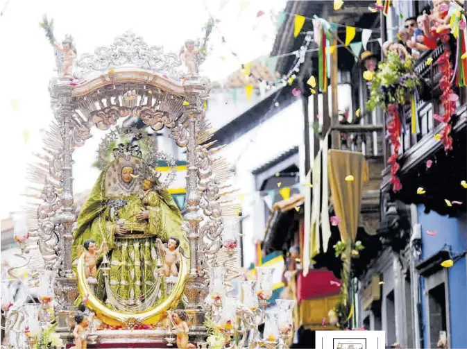 LA VIRGEN BAJA AL JUBILEO