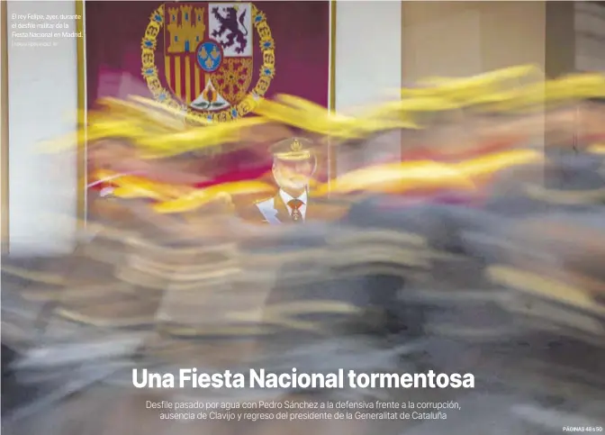 UNA FIESTA NACIONAL TORMENTOSA