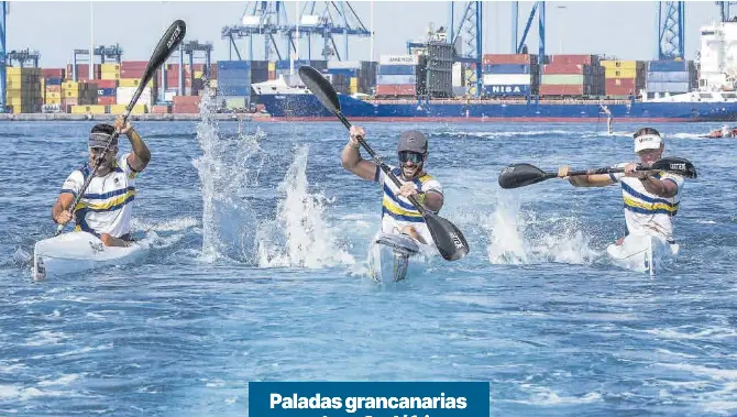 PALADAS GRANCANARIAS RUMBO A SUDÁFRICA