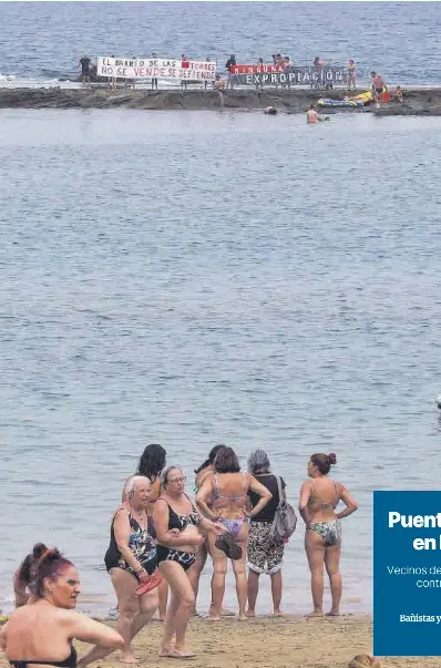 PUENTE REIVINDICATIVO EN LAS CANTERAS