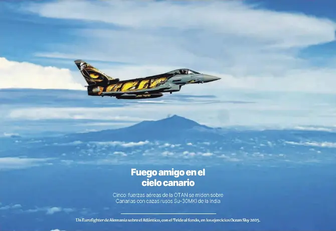 FUEGO AMIGO EN EL CIELO CANARIO