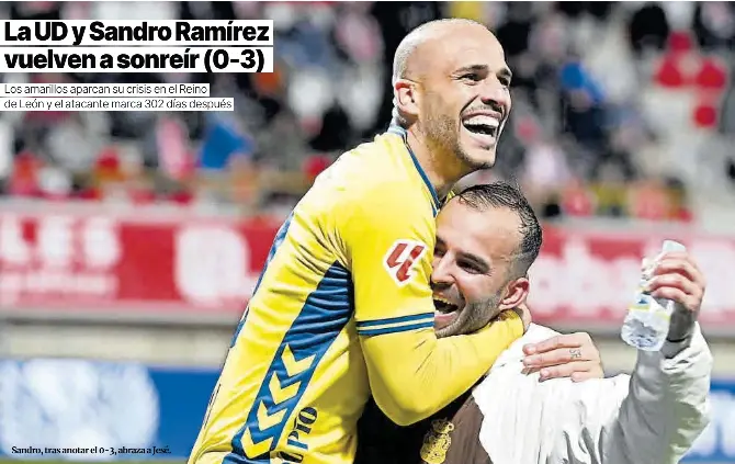 LA UD Y SANDRO RAMÍREZ VUELVEN A SONREÍR (0-3)