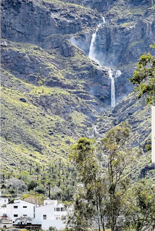 THERESE DEJA UN REBOSO DE AGUA EN GRAN CANARIA