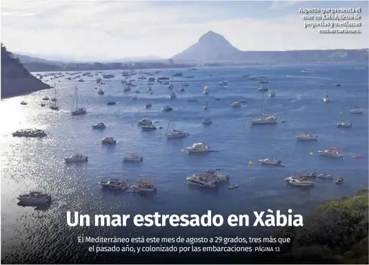 UN MAR ESTRESADO EN XÀBIA