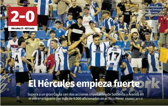 EL HÉRCULES EMPIEZA FUERTE