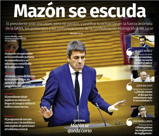 MAZÓN SE ESCUDA