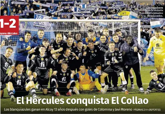 EL HÉRCULES CONQUISTA EL COLLAO