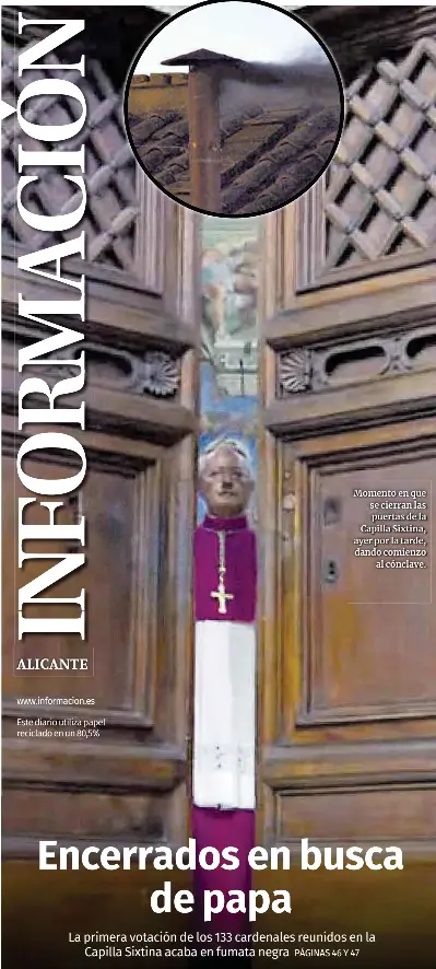 ENCERRADOS EN BUSCA DE PAPA