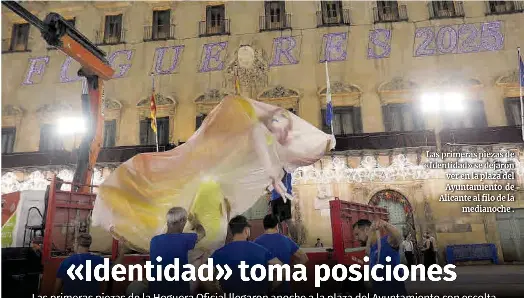 «IDENTIDAD» TOMA POSICIONES