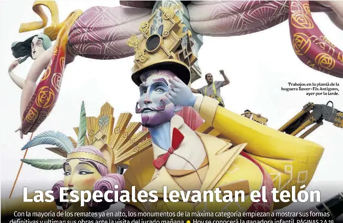 LAS ESPECIALES LEVANTAN EL TELÓN