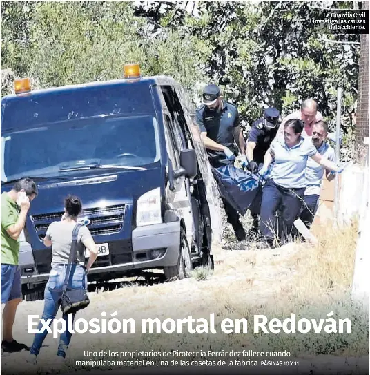 EXPLOSIÓN MORTAL EN REDOVÁN