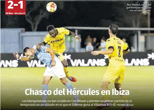 CHASCO DEL HÉRCULES EN IBIZA