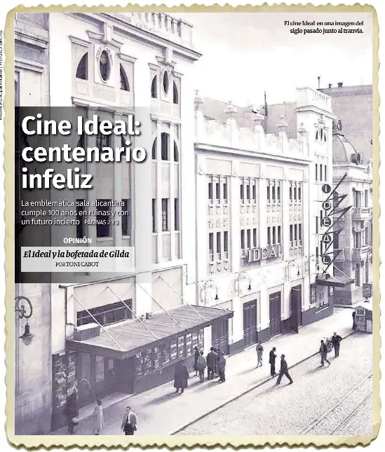 CINE IDEAL: CENTENARIO INFELIZ