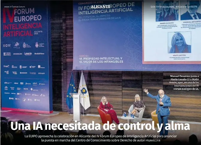 UNA IA NECESITADA DE CONTROL Y ALMA