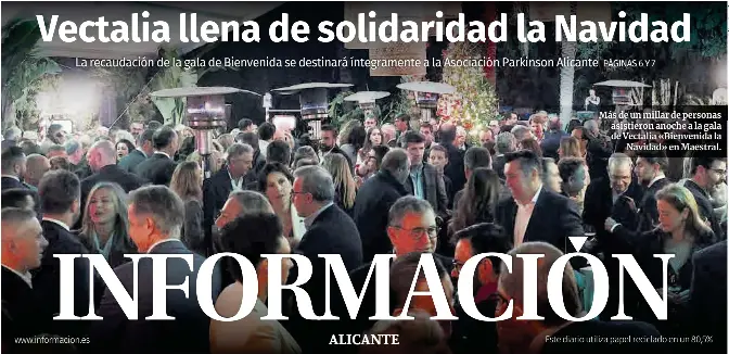 VECTALIA LLENA DE SOLIDARIDAD LA NAVIDAD