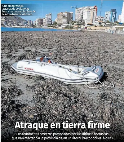 ATRAQUE EN TIERRA FIRME