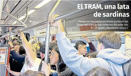 EL TRAM, UNA LATA DE SARDINAS