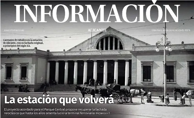 LA ESTACIÓN QUE VOLVERÁ