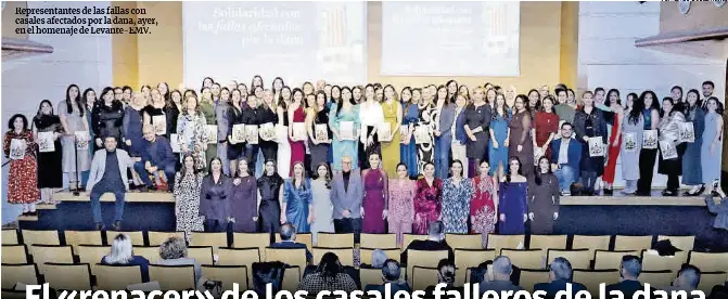 EL «RENACER» DE LOS CASALES FALLEROS DE LA DANA