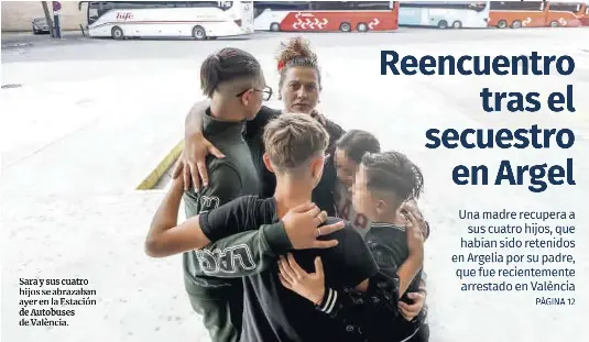 REENCUENTRO TRAS EL SECUESTRO EN ARGEL