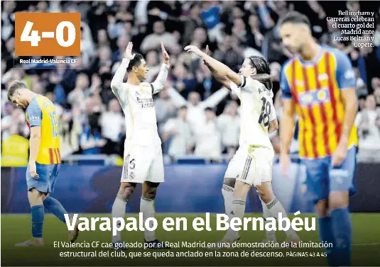 VARAPALO EN EL BERNABÉU
