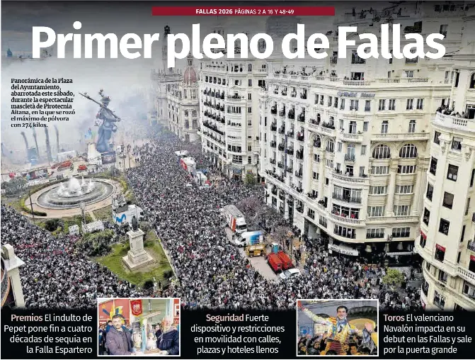 PRIMER PLENO DE FALLAS