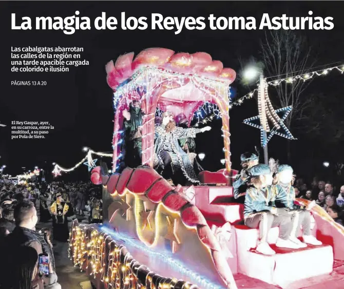 LA MAGIA DE LOS REYES TOMA ASTURIAS