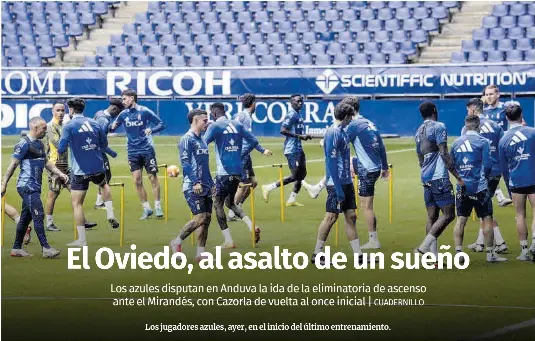 EL OVIEDO, AL ASALTO DE UN SUEÑO