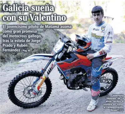 GALICIA SUEÑA CON SU VALENTINO